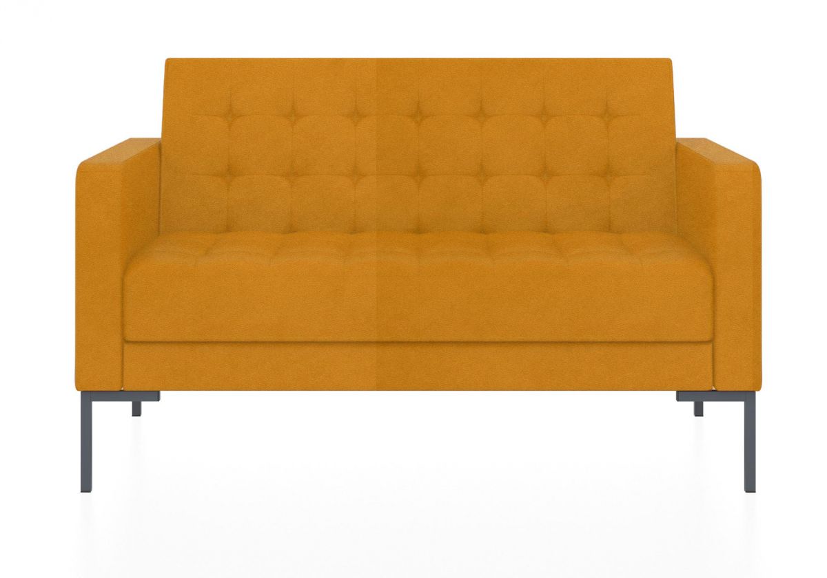 Двухместный диван Нэкст (Цвет обивки оранжевый)