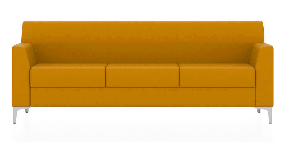 Трёхместный диван Смарт (Цвет обивки оранжевый)