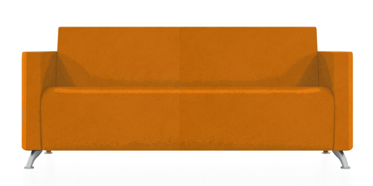 Трёхместный диван Сити (Цвет обивки оранжевый)