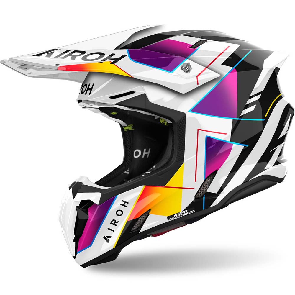 Airoh Twist 3.0 Rainbow Gloss шлем внедорожный