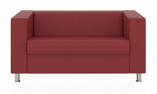Двухместный диван Аполло (Цвет обивки красный)