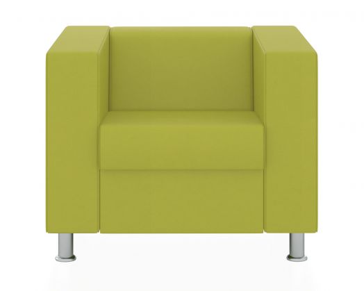 Кресло Аполло (Цвет обивки жёлтый/оливково-жёлтый)