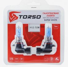 Лампа галоген Torso H12 55w/12v/4200k/2шт