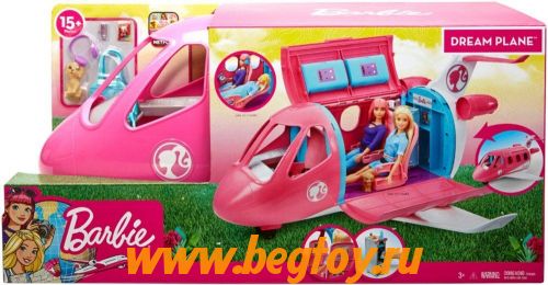 Набор игровой Barbie самолет мечты GDG76