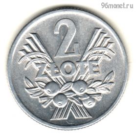 Польша 2 злотых 1958 UNC