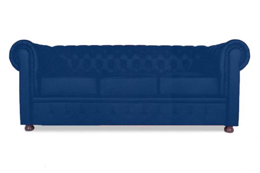 Трёхместный диван Честертон (Цвет обивки синий)