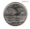 США 25 центов 2001 D Кентукки
