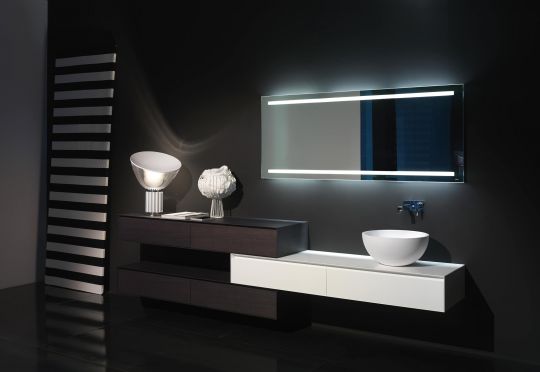 Зеркало Antonio Lupi Spio Spio150W с белой подсветкой схема 3