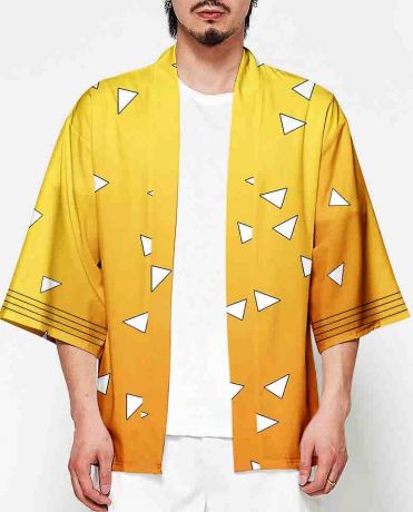 Кимоно-рубашка Желтая
