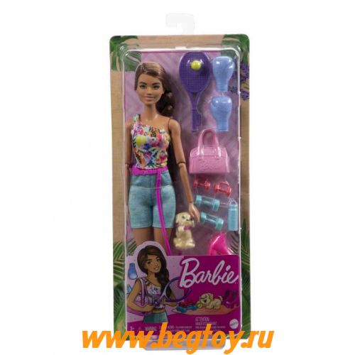 Игровой набор Barbie с щенком HKT91