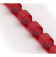 Пружины для переплета пластиковые ProfiOffice 22 мм красные (50 штук в упаковке) (арт. 60973)
