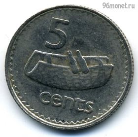 Фиджи 5 центов 1992