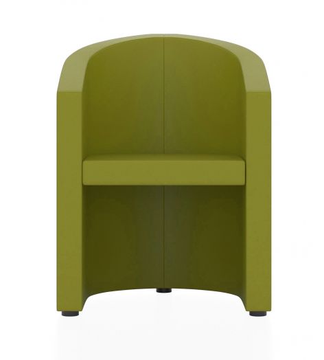 Кресло мобильное / стационарное Форум (Цвет обивки жёлтый/оливково-жёлтый)