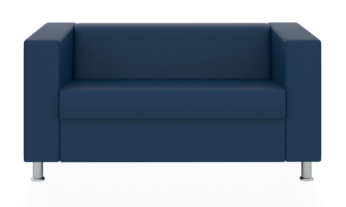 Двухместный диван Аполло (Цвет обивки синий)