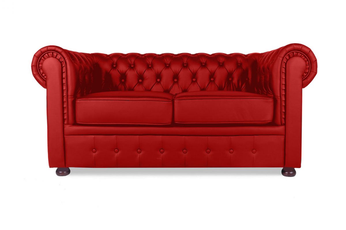 Двухместный диван Честертон (Цвет обивки красный)