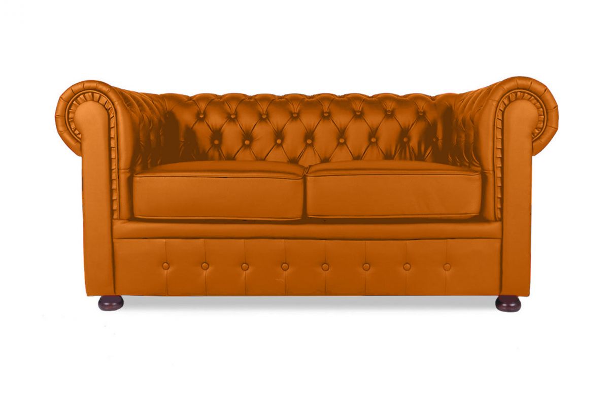 Двухместный диван Честертон (Цвет обивки оранжевый)