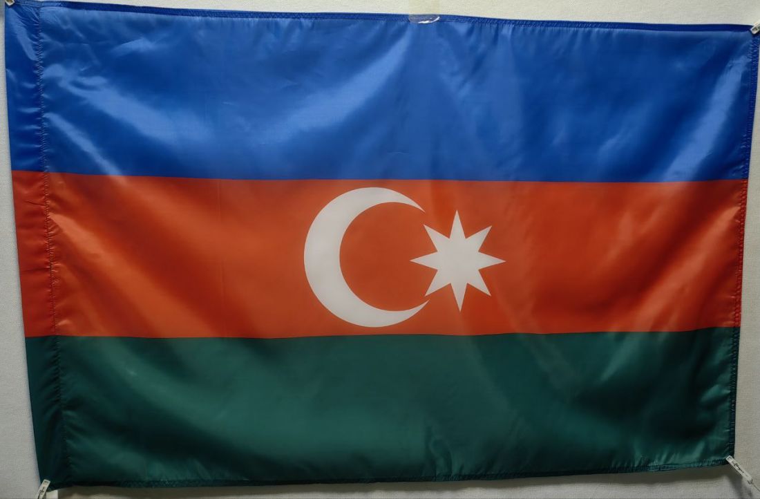 Флаг Азербайджана 90х135см.