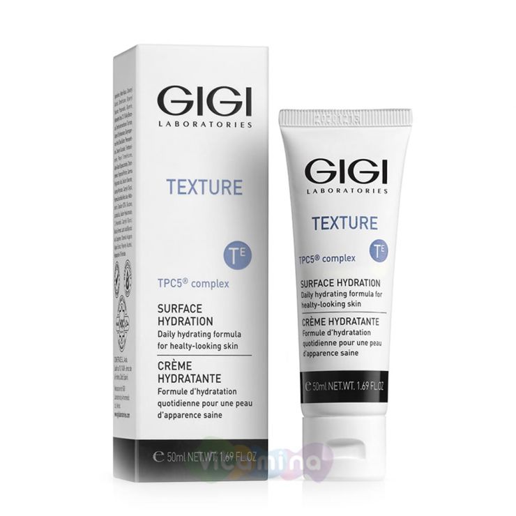 GiGi Крем дневной увлажняющий для всех типов кожи Texture Surface Hydration Moist, 50 мл
