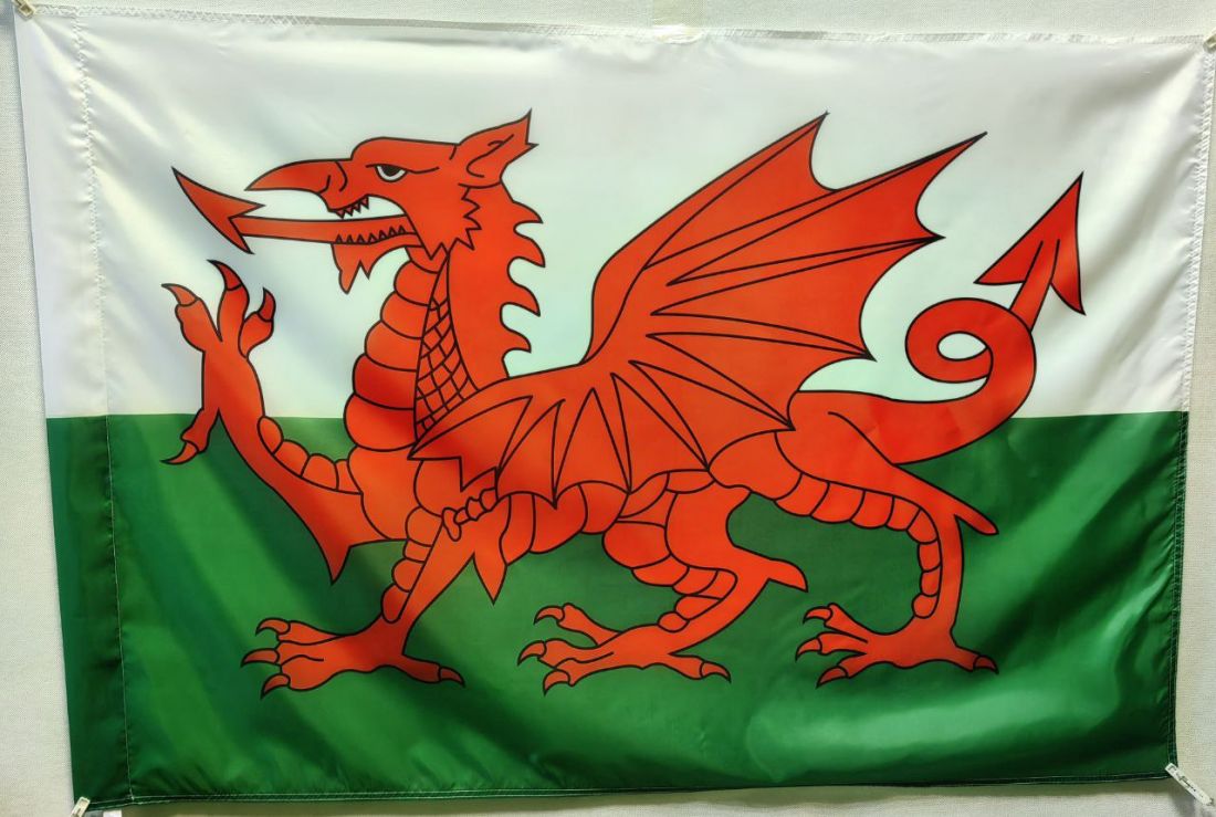 Флаг Уэльса  90х135 см