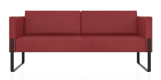 Трёхместный диван Тренд (Цвет обивки красный)