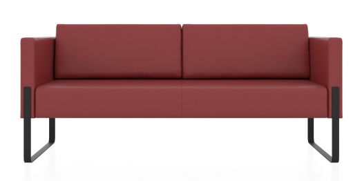 Трёхместный диван Тренд (Цвет обивки красный)