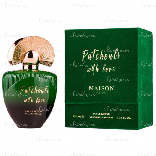 Arabian perfume Maison Asrar Patchouli With Love
