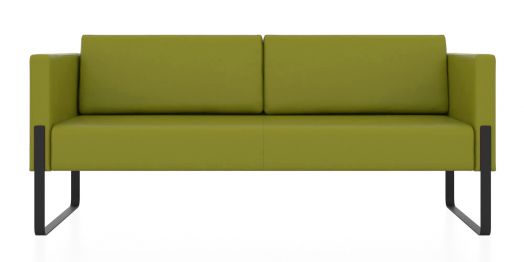 Трёхместный диван Тренд (Цвет обивки жёлтый/оливково-жёлтый)