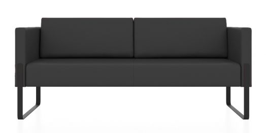 Трёхместный диван Тренд (Цвет обивки чёрный)
