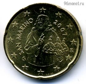 Сан-Марино 20 евроцентов 2007