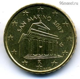 Сан-Марино 10 евроцентов 2007