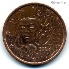 Франция 5 евроцентов 2008