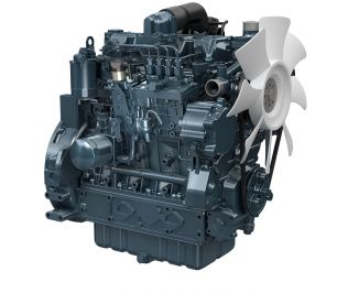 Двигатель дизельный Kubota V3300-DI-T-E2B (Турбо) 