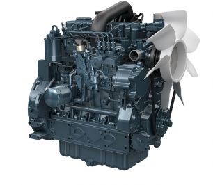 Двигатель дизельный Kubota V3600-T-E3B (Турбо) 