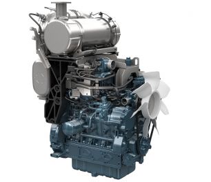 Двигатель дизельный Kubota V3800-TI-EF4H (Турбо) 