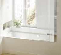 Прямоугольная стальная ванна Bette Select с боковым переливом 3431 левая 170х70 схема 5