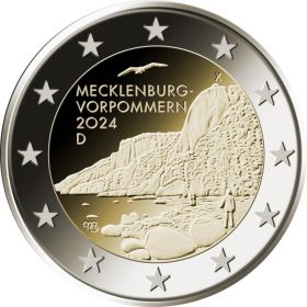 Мекленбург-Передняя Померания 2 евро Германия 2024 Монетный двор на выбор