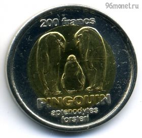 Фр. Антарктические земли 200 франков 2011
