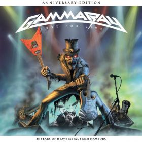 GAMMA RAY - Lust For Live - Available on CD for the first time! CD DIGIPAK