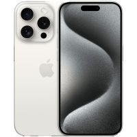 Apple iPhone 15 Pro nano SIM+eSIM 256GB, белый титан
