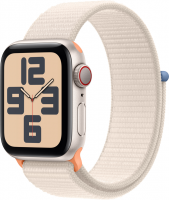 Apple Watch SE 2023 44mm GPS (корпус - сияющая звезда, ремешок Sport Loop сияющая звезда)