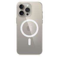 Чехол-накладка Apple MagSafe для iPhone 15 Pro Max, поликарбонат, прозрачный
