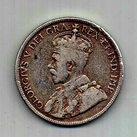 50 центов 1911 Ньюфаундленд Канада Великобритания