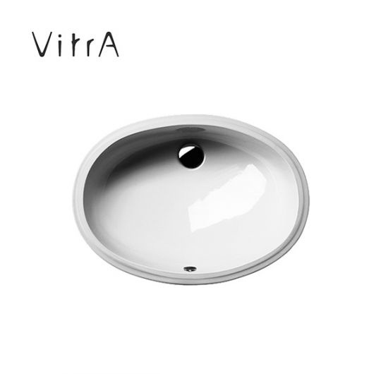 Врезная раковина для ванной комнаты VITRA S20 59х45 см 6069B003-0012 схема 2