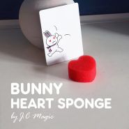 Карточный гиммик Bunny Heart Sponge by J.C Magic