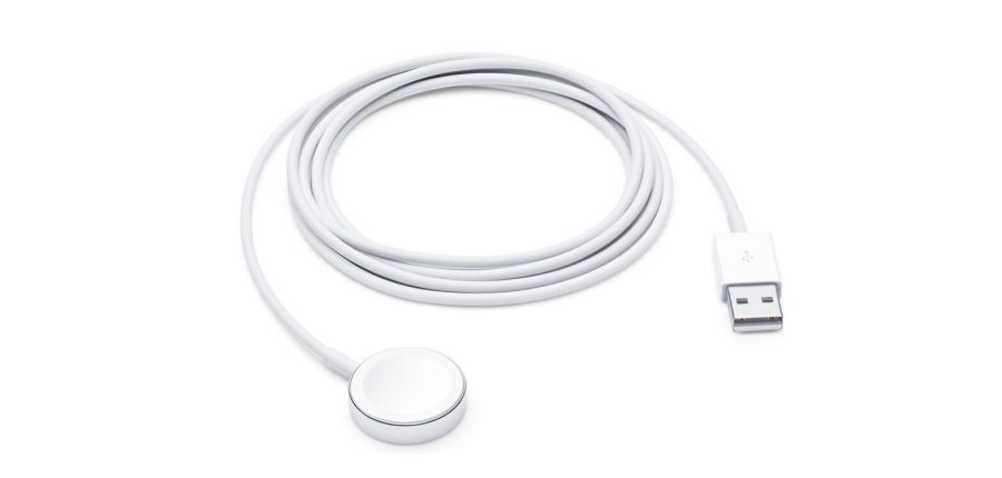 Кабель Apple Watch Magnetic Fast Charger USB-C белый