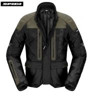 Куртка Spidi Traveler 3 Evo H2Out, Черно-оливковая