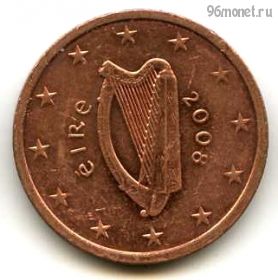 Ирландия 2 евроцента 2008