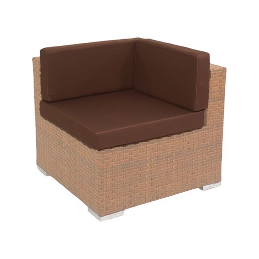 Кресло GRAND угловое с комплектом подушек (Альберо)