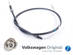 Трос Ручного тормоза Оригинал VAG (Диски) Volkswagen Polo Sedan