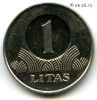 Литва 1 лит 2001